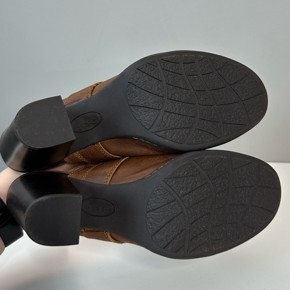 BOC Brown Leather Heeled Mules Size 11 - Picture 9 of 16